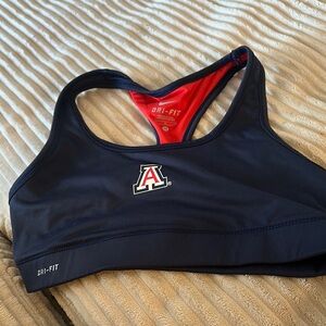 Women's Navy Sports Bra